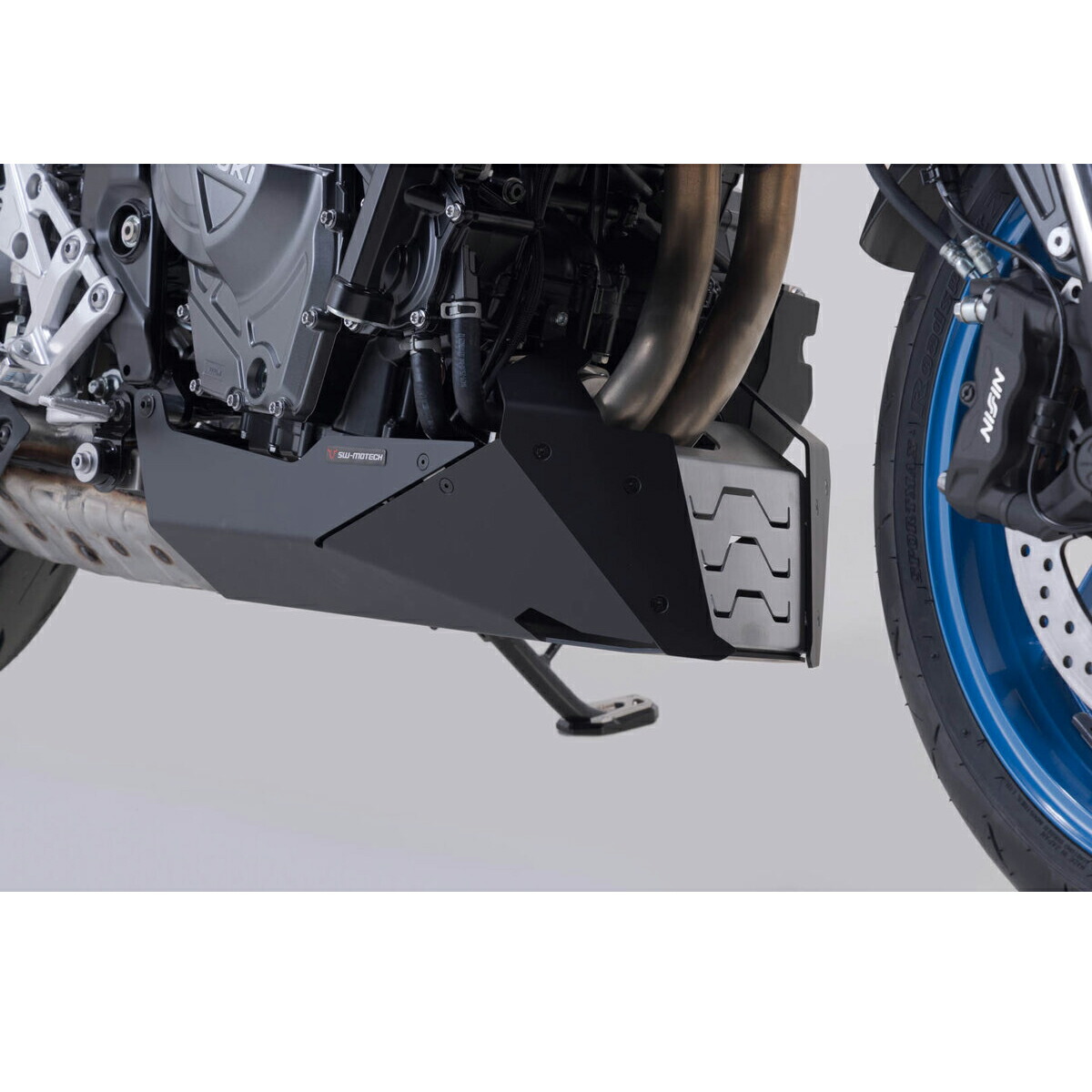 SW-MOTECH フロントスポイラー ブラック/シルバー GSX-8S MSS0584610000 バイク 外装パーツ