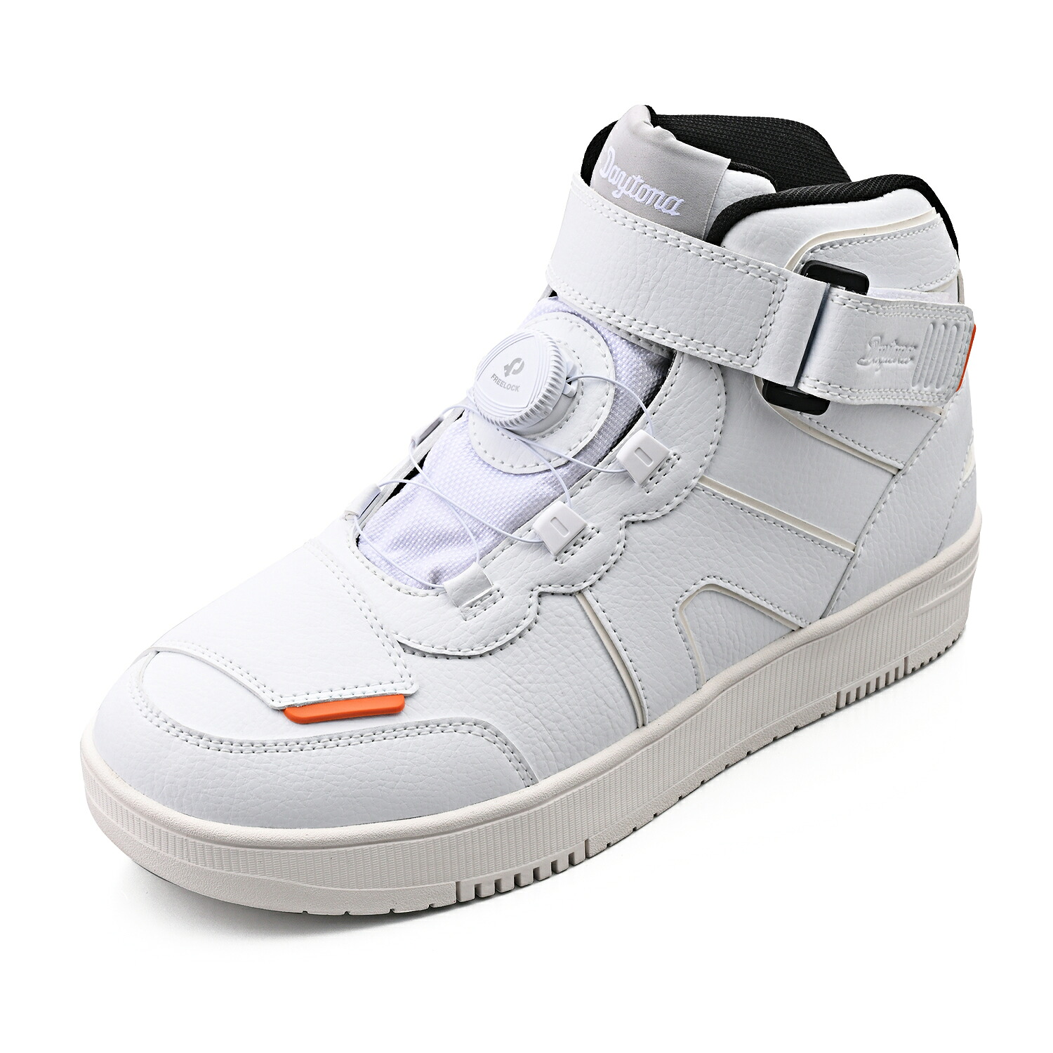 DAYTONA DS-501 D-WP ライディングシューズ ソリッドホワイト 26.5cm 61601 バイク