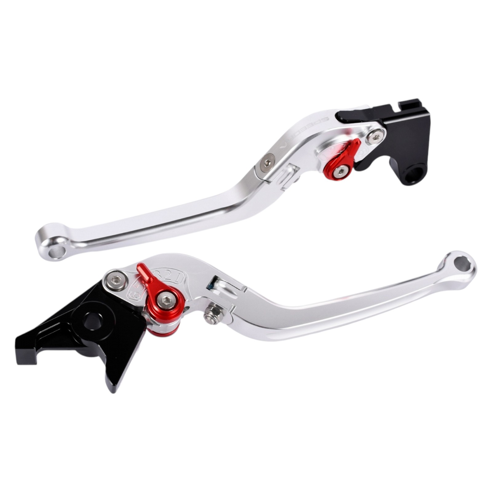 SPEEDRA アジャストレバー スタンダード可倒式(レバー/シルバー アジャスター/ブラック) YAMAHA用 LVAG091SR-BK バイク