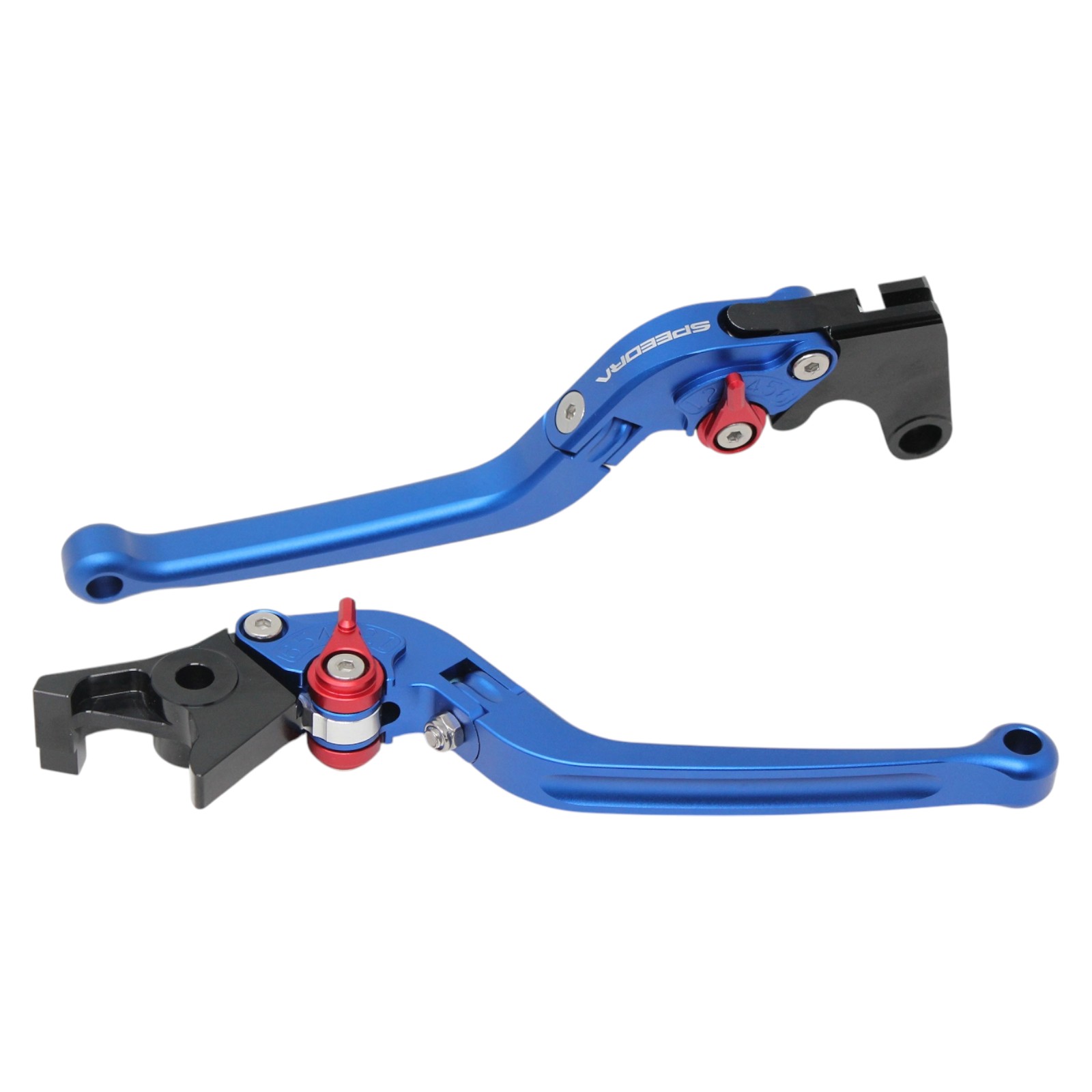 SPEEDRA アジャストレバー スタンダード可倒式(レバー/マットブルー アジャスター/マットゴールド) YAMAHA用 LVAM091BE-GD バイク