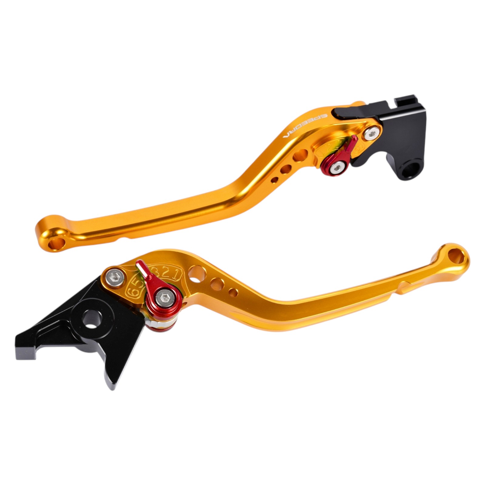 SPEEDRA アジャストレバー スタンダードロング(レバー/ゴールド アジャスター/レッド) YAMAHA用 LVBG091GD-RD バイク 10,124円