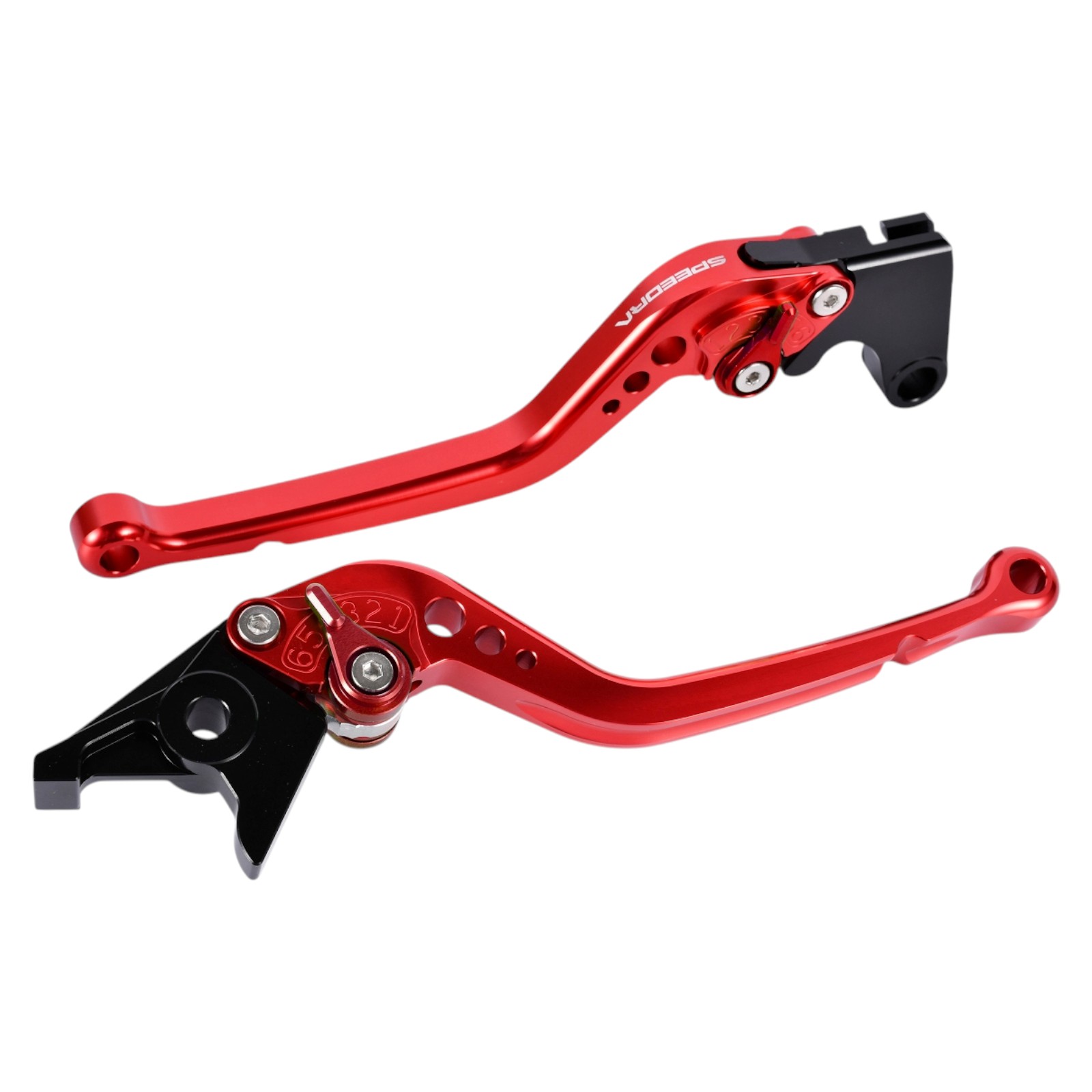 SPEEDRA アジャストレバー スタンダードロング(レバー/レッド アジャスター/ゴールド) YAMAHA用 LVBG091RD-GD バイク