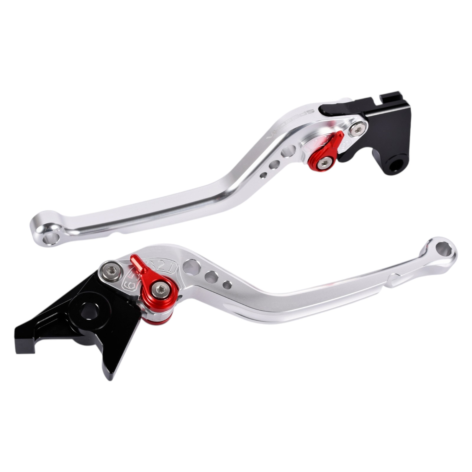 SPEEDRA アジャストレバー スタンダードロング(レバー/シルバー アジャスター/ブルー) YAMAHA用 LVBG091SR-BE バイク