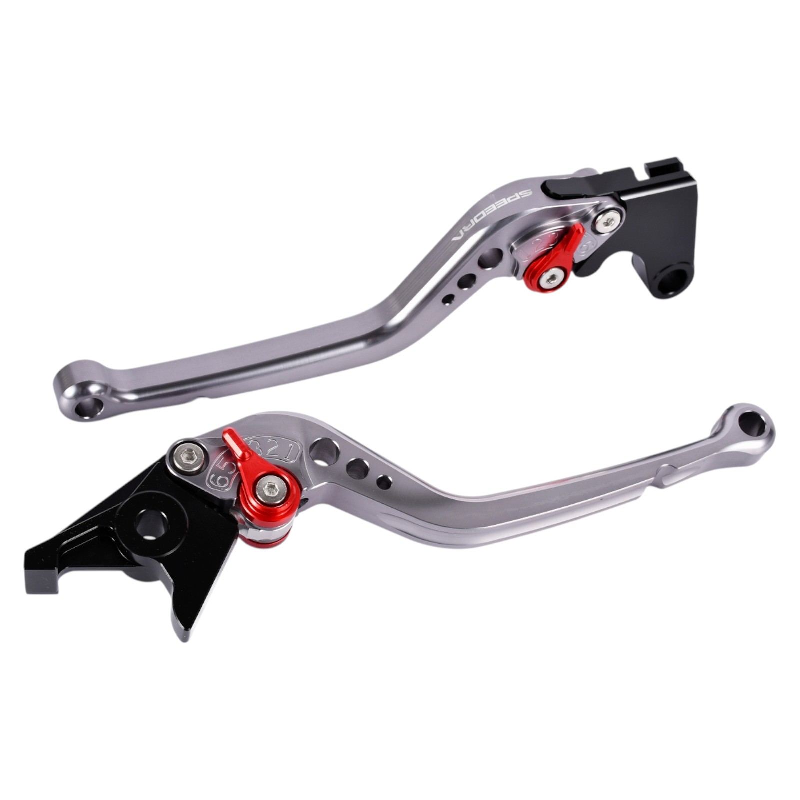 SPEEDRA アジャストレバー スタンダードロング(レバー/チタン アジャスター/ブラック) YAMAHA用 LVBG091TM-BK バイク