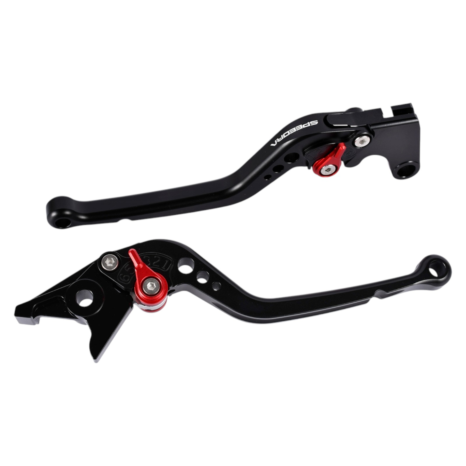 SPEEDRA アジャストレバー スタンダードロング(レバー/マットブラック アジャスター/マットゴールド) YAMAHA用 LVBM091BK-GD バイク