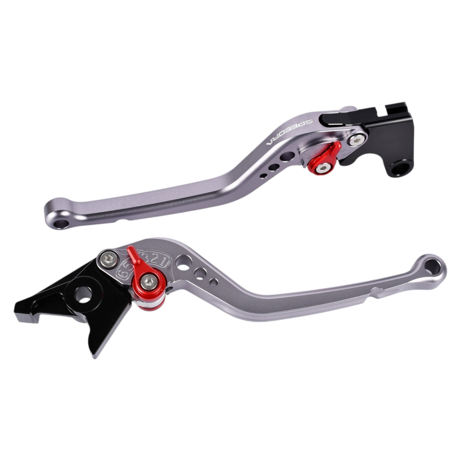 SPEEDRA アジャストレバー スタンダードロング(レバー/マットチタン アジャスター/マットゴールド) YAMAHA用 LVBM091TM-GD バイク