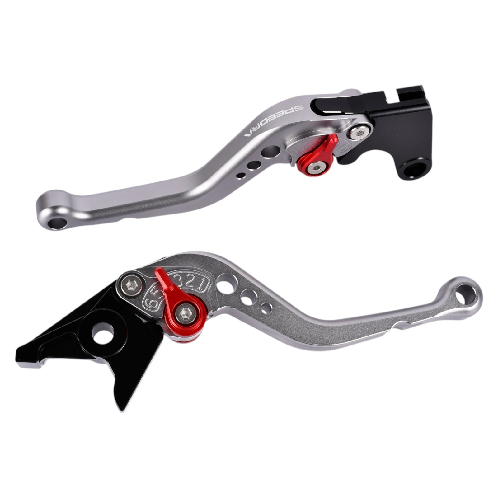 SPEEDRA アジャストレバー スタンダードショート(レバー/マットチタン アジャスター/マットチタン) YAMAHA用 LVCM091TM-TM バイク