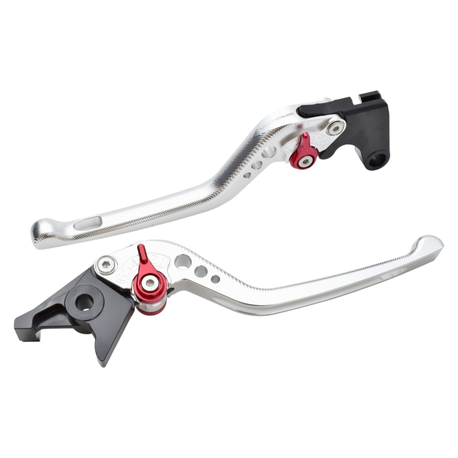 SPEEDRA アジャストレバー 3Dロング(レバー/シルバー アジャスター/ブルー) YAMAHA用 LVEG091SR-BE バイク