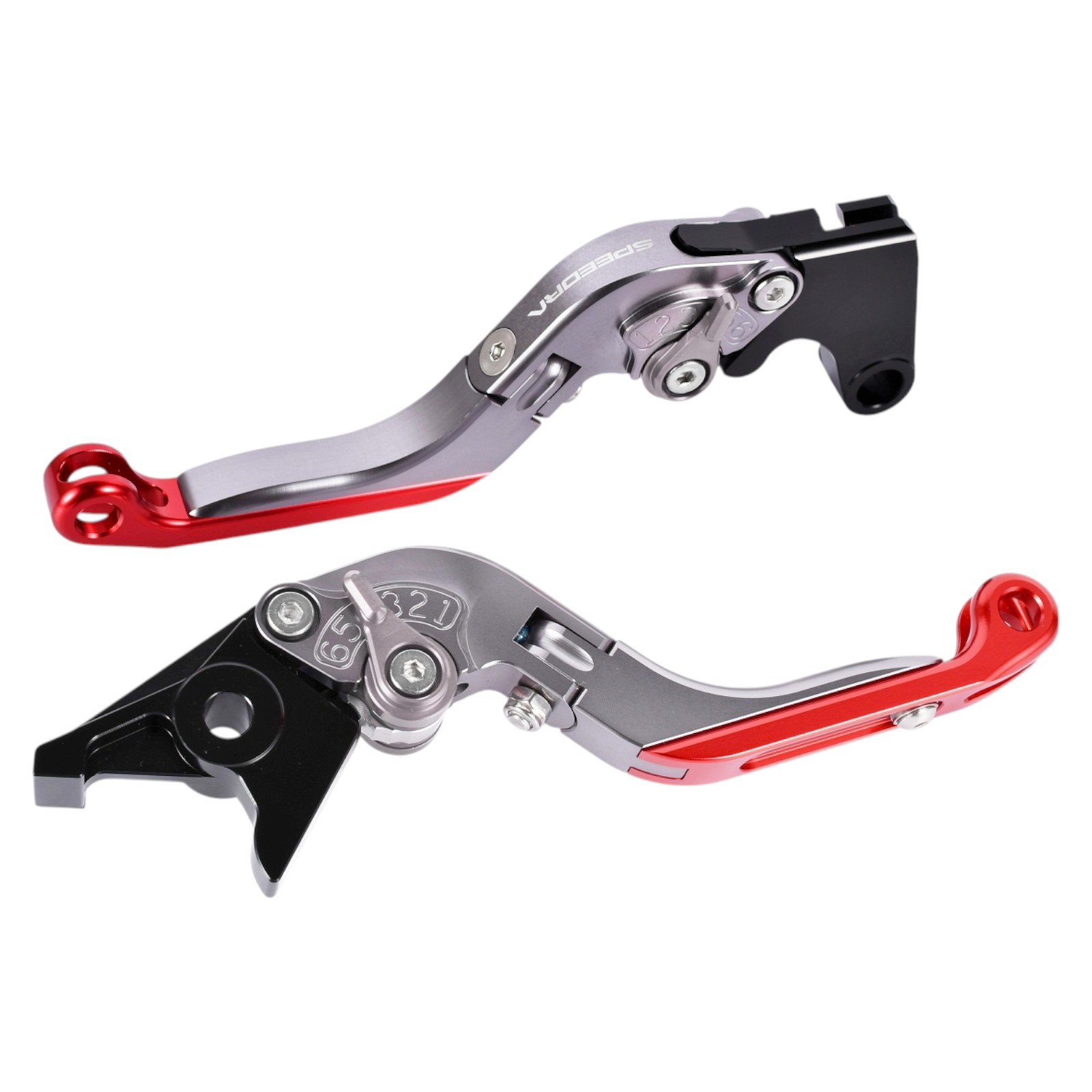 SPEEDRA アジャストレバー 可倒延長式(レバー/チタン アジャスター/チタン エクステンション/チタン) YAMAHA用 LVGG091TM-TMTM バイク