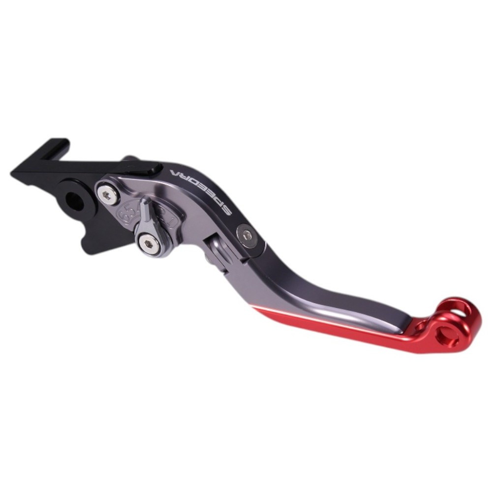 SPEEDRA アジャストブレーキレバー 可倒延長式(レバー/チタン アジャスター/チタン エクステンション/レッド) HONDA用 LVGG082TM-TMRD バイク