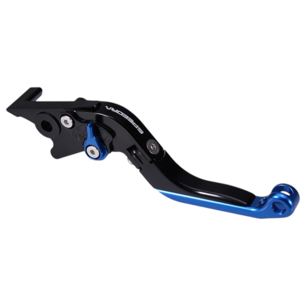 SPEEDRA アジャストブレーキレバー 可倒延長式(レバー/ブラック アジャスター/ブルー エクステンション/ブラック) YAMAHA用 LVGG092BK-BEBK バイク