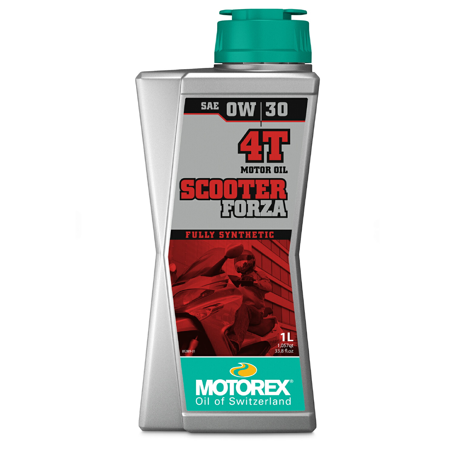 MOTOREX(モトレックス) TOP SCOOTER FORZA 4T 0W-30 1L 49446 バイク 4サイクルエンジンオイル