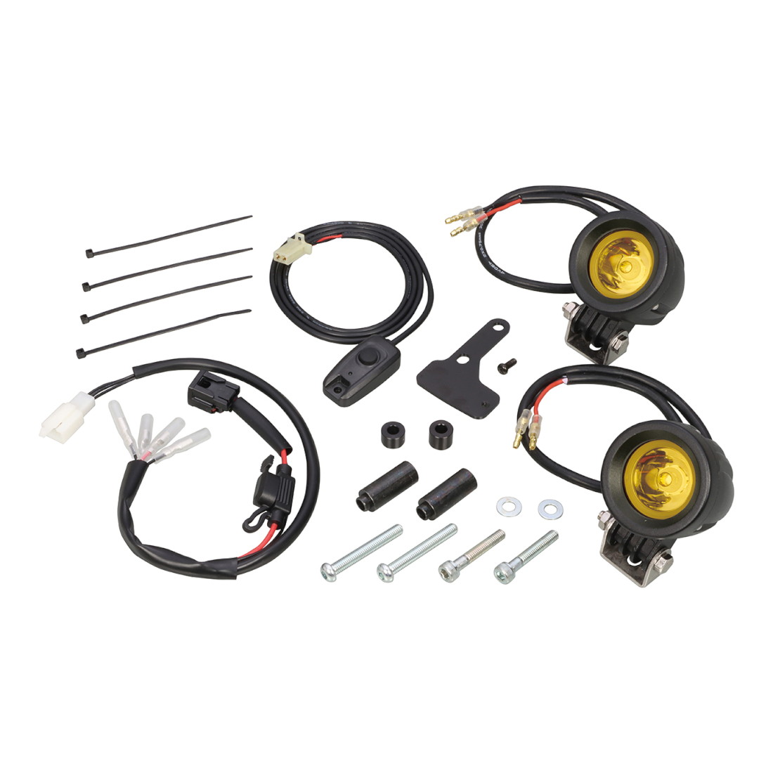 KITACO LEDシャトルビームKIT ライムイエロー CRF250ラリー 800-1815030 バイク フォグランプ・キット