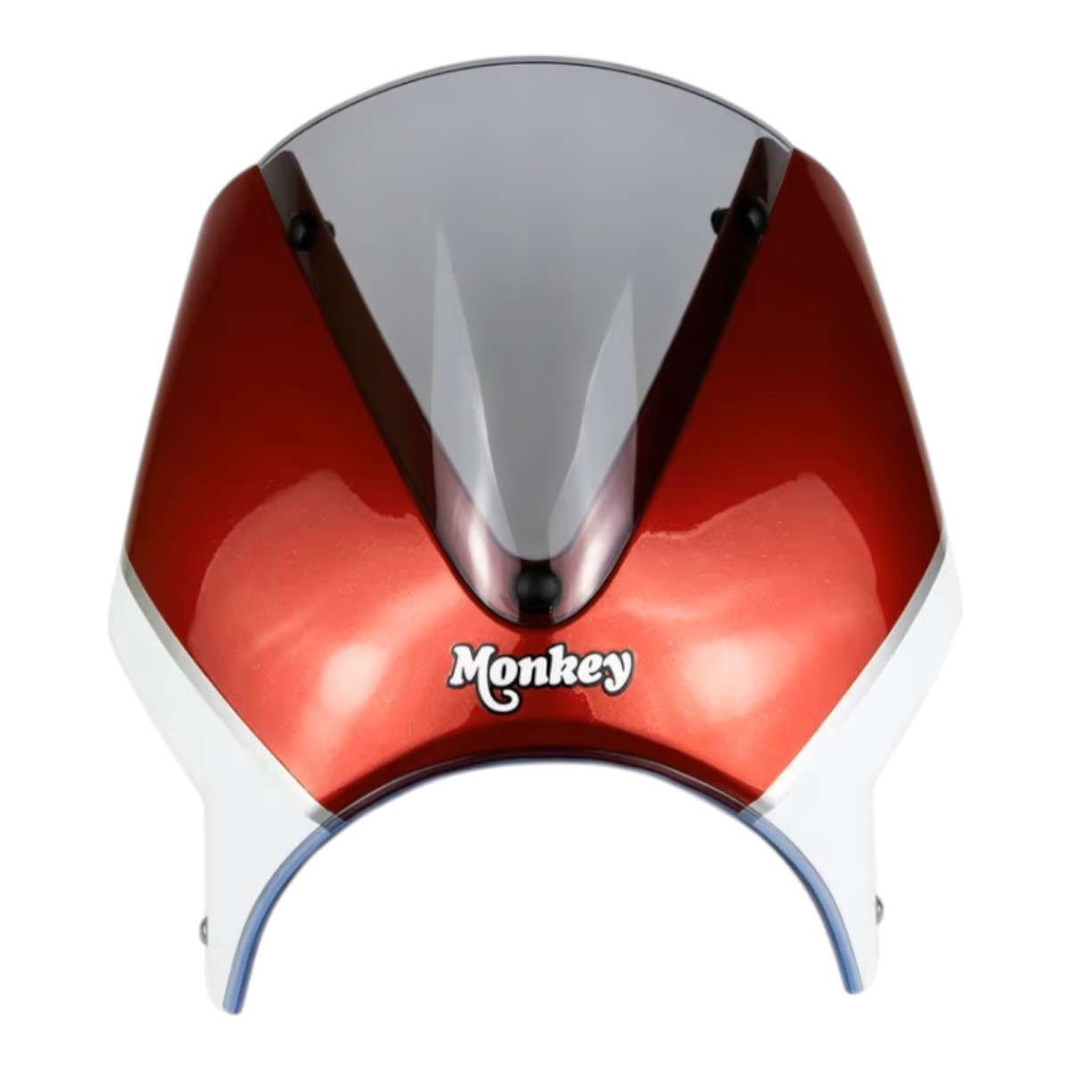 P&A International ヘッドライトフェアリング パールネビュラレッド/ロスホワイト PA3322R バイク 外装パーツ|パーツダイレクト店