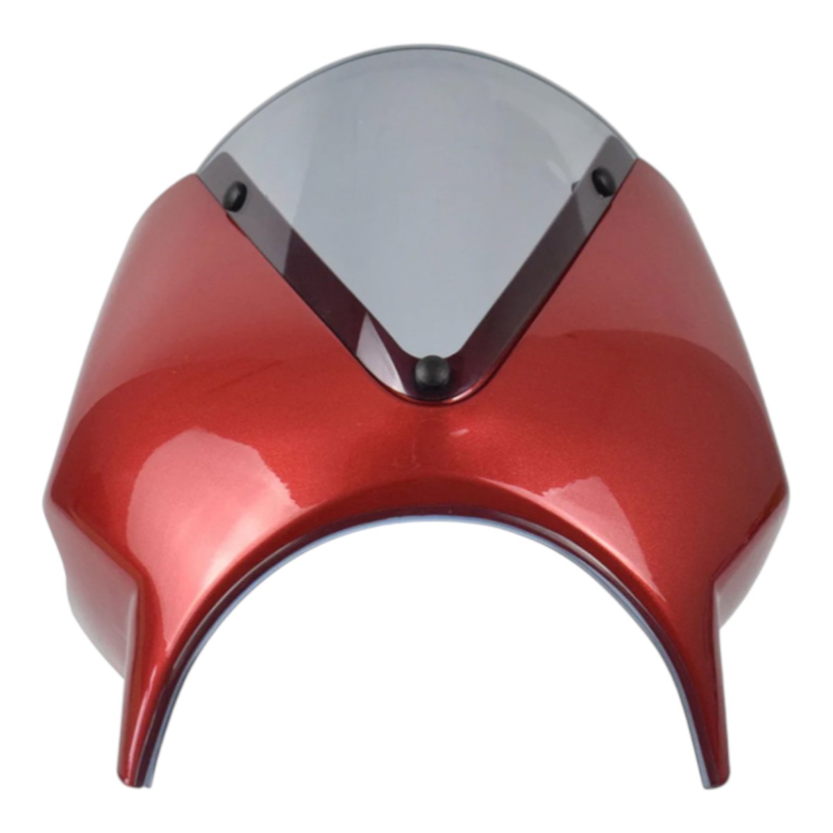 P&A International ヘッドライトフェアリング パールネビュラレッド ST125ダックス PA3329R バイク 外装パーツ