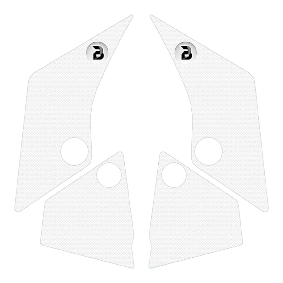 P&A International タンクグリップパッド BLOQ Premium クリア XTZ700 Tenere PATC772 バイク タンクパッド