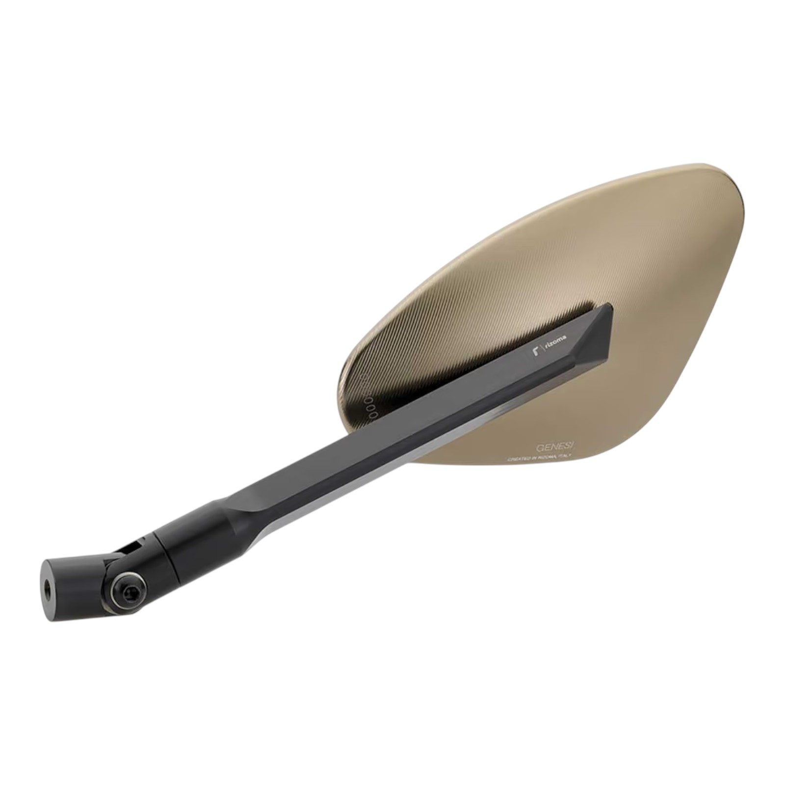 rezoma ミラーアダプター「GENESI」左 ブロンズ BS174Z バイク|パーツダイレクト店