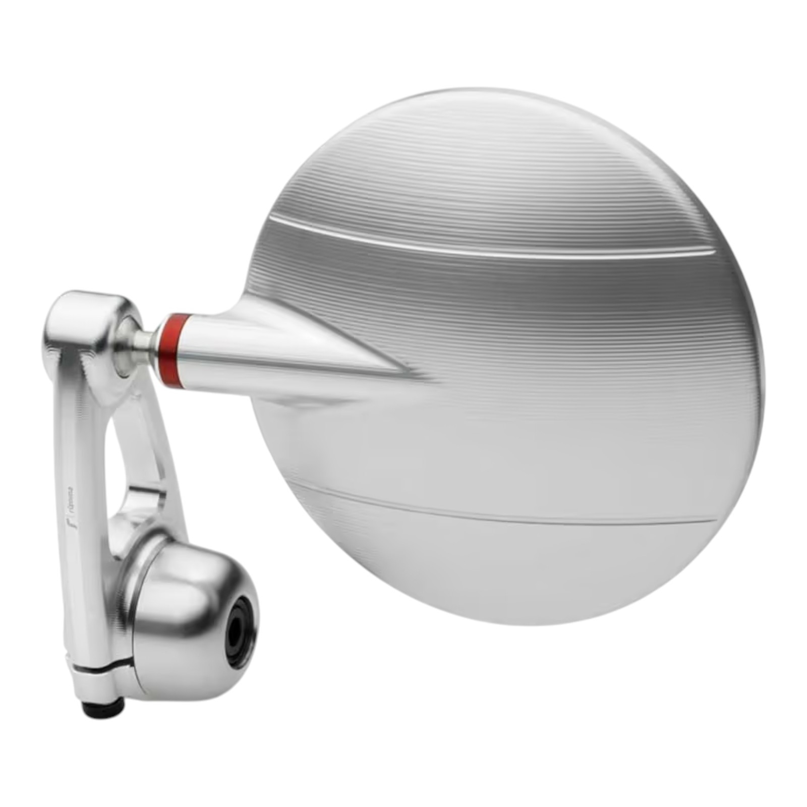 rezoma 補助ミラー「Spy ARM」左/右 φ80mm シルバー BS303A バイク