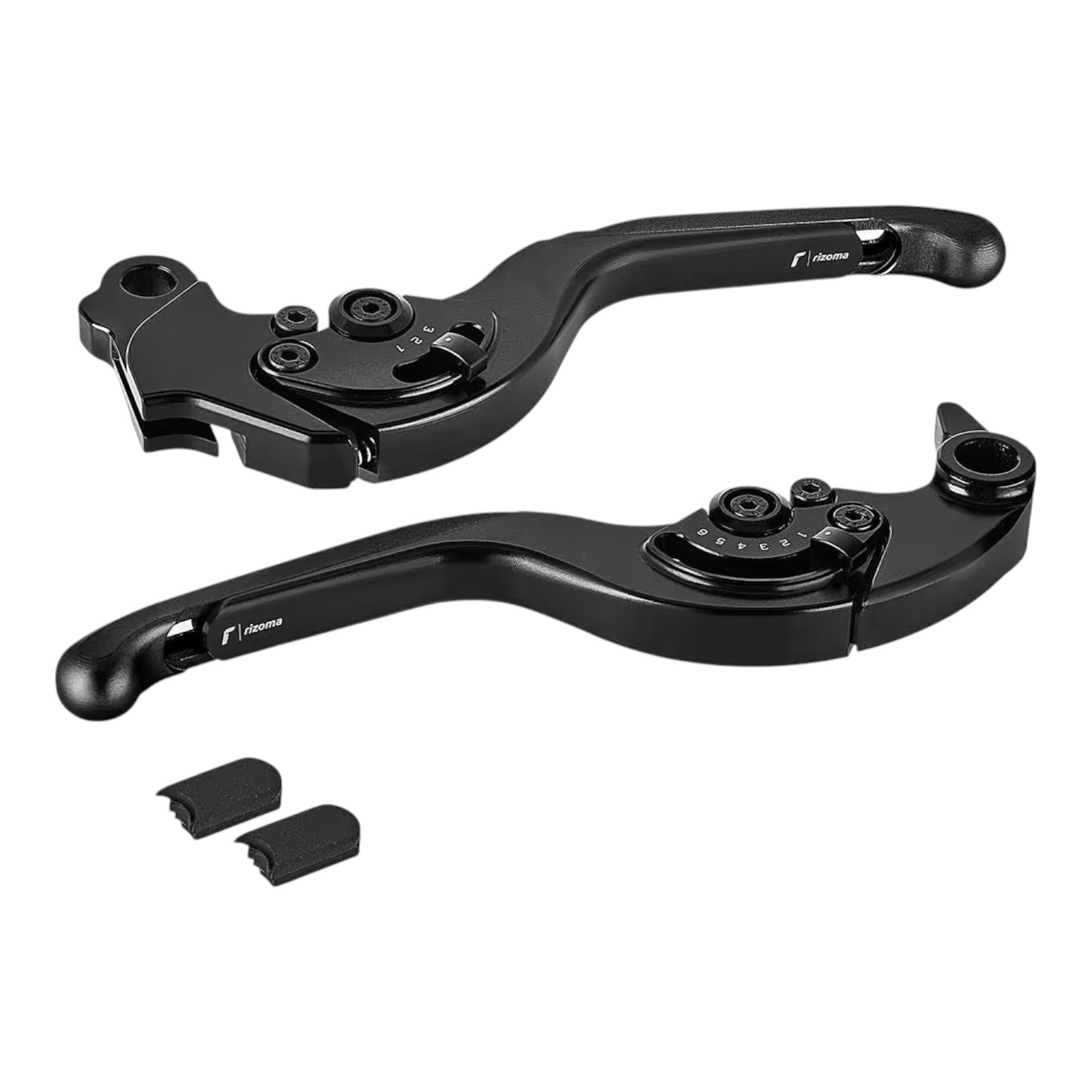 rezoma ブレーキレバー「ADJUSTABLE PLUS」 ブラック LCX102B バイク