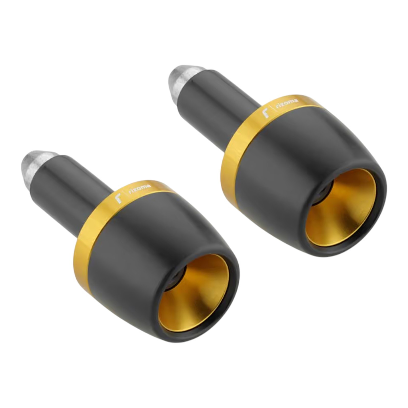 rezoma ハンドルバーキャップ「Inverse」 ゴールド MA532G バイク グリップエンド・バーエンド