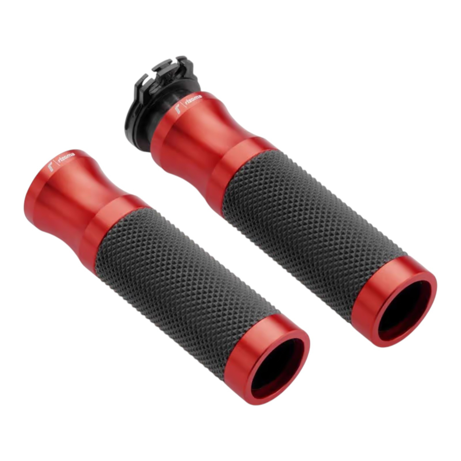 rezoma グリップ「Sport Line」 レッド GRX205R バイク