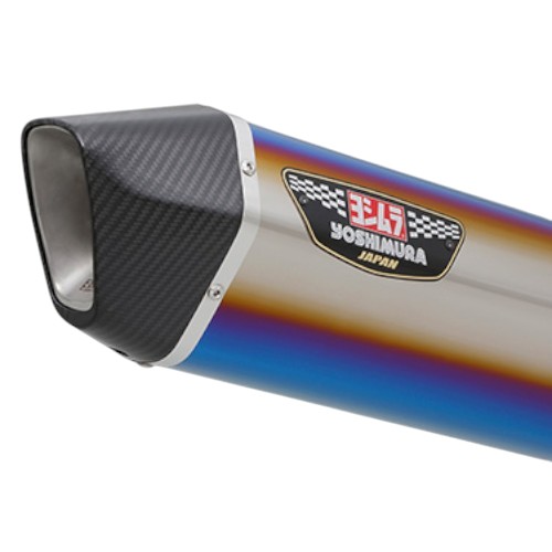 ヨシムラ フルエキゾーストHEPTA FORCE チタンサイクロン 2本出し 政府認証 TTBC チタンブルーカバー/カーボンエンド / ファイヤースペック Hayabusa 110-592FA06G0 バイク|パーツダイレクト店