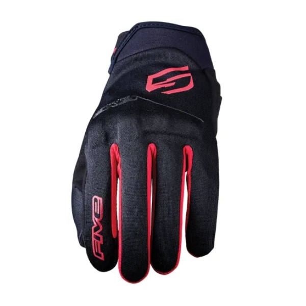 FIVE ライディンググローブ GLOBE EVO ブラック/レッド M バイク
