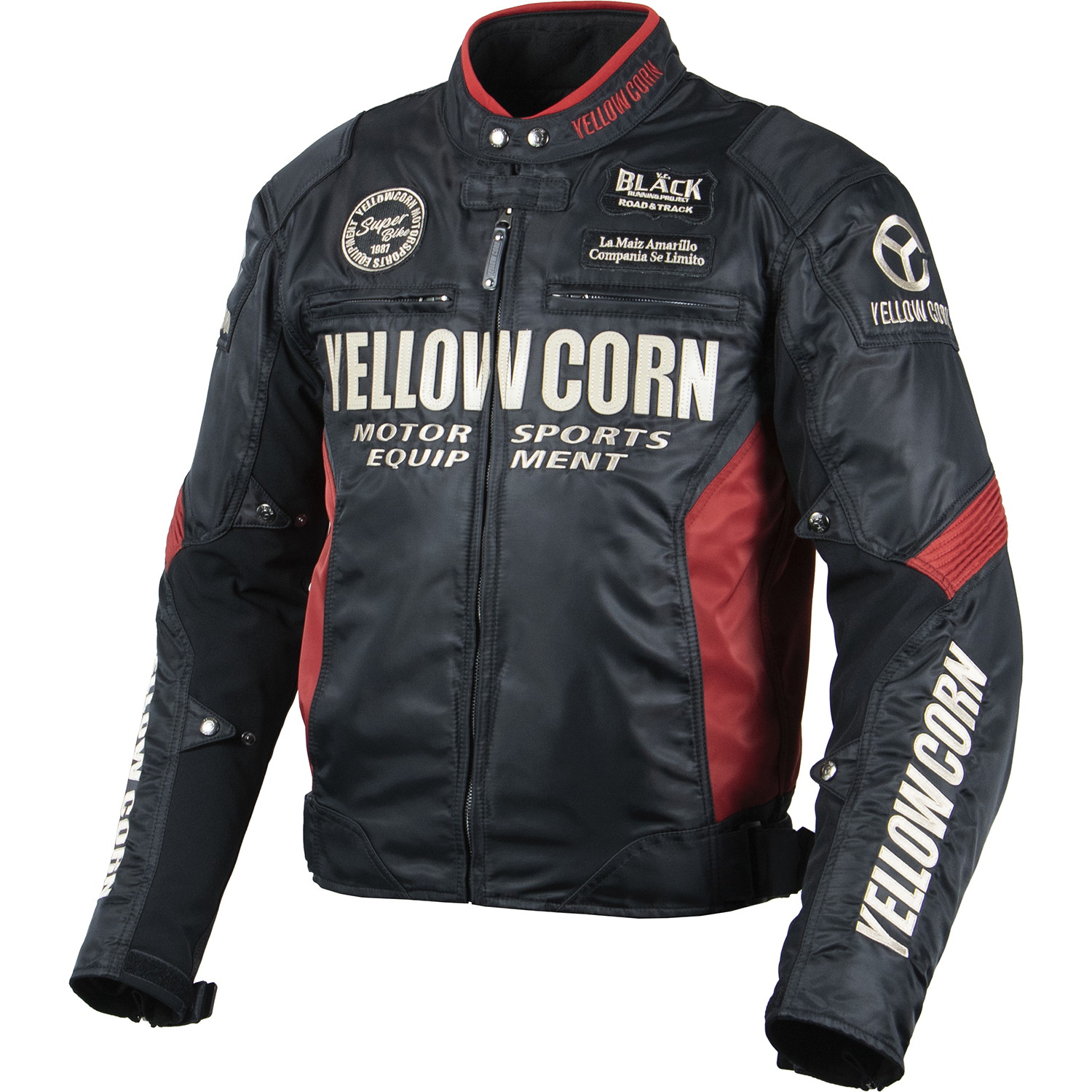 YeLLOWCORN YB-5303 ウィンタージャケット レッド M バイク
