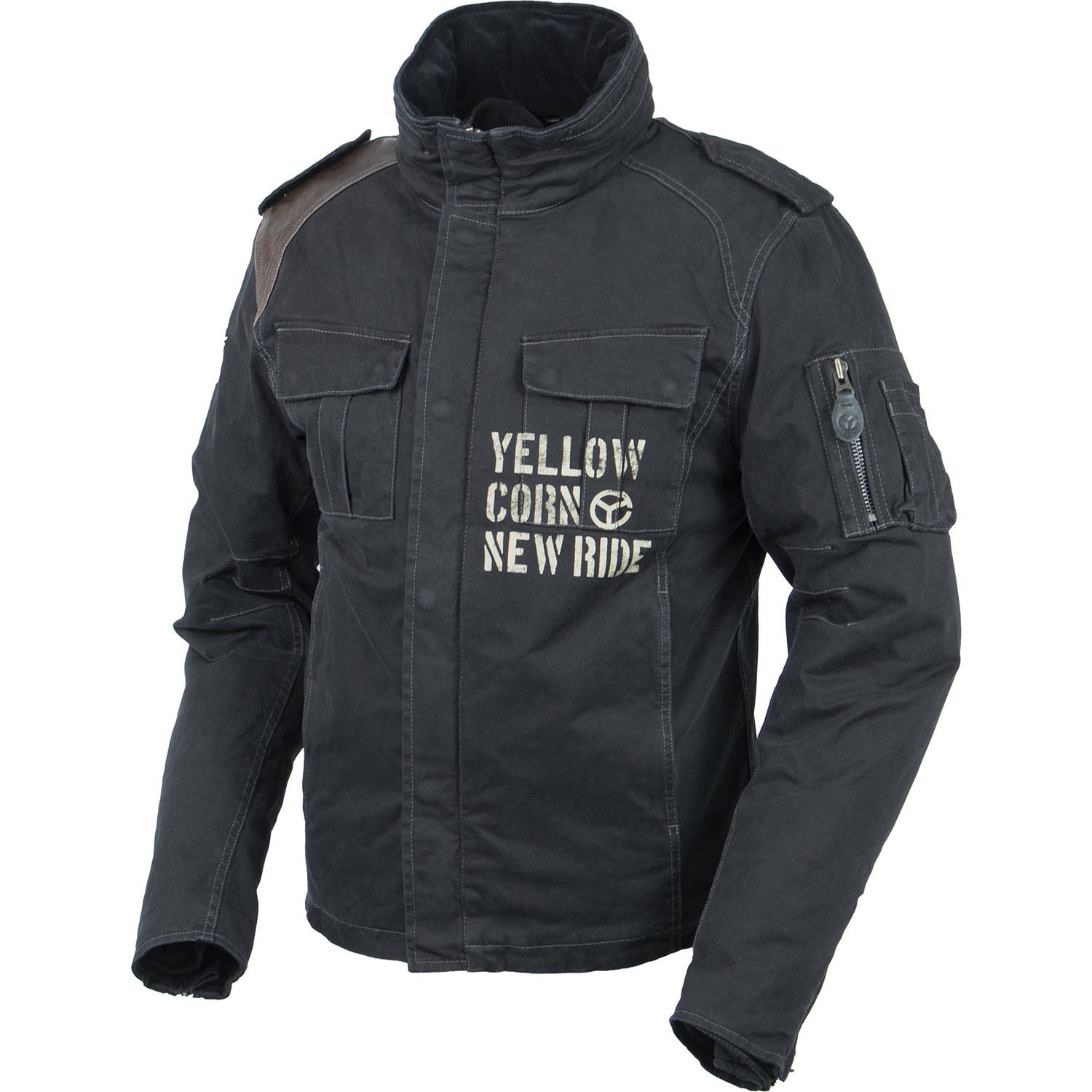 YeLLOWCORN NJ-5306 ウィンタージャケット ブラック LL バイク