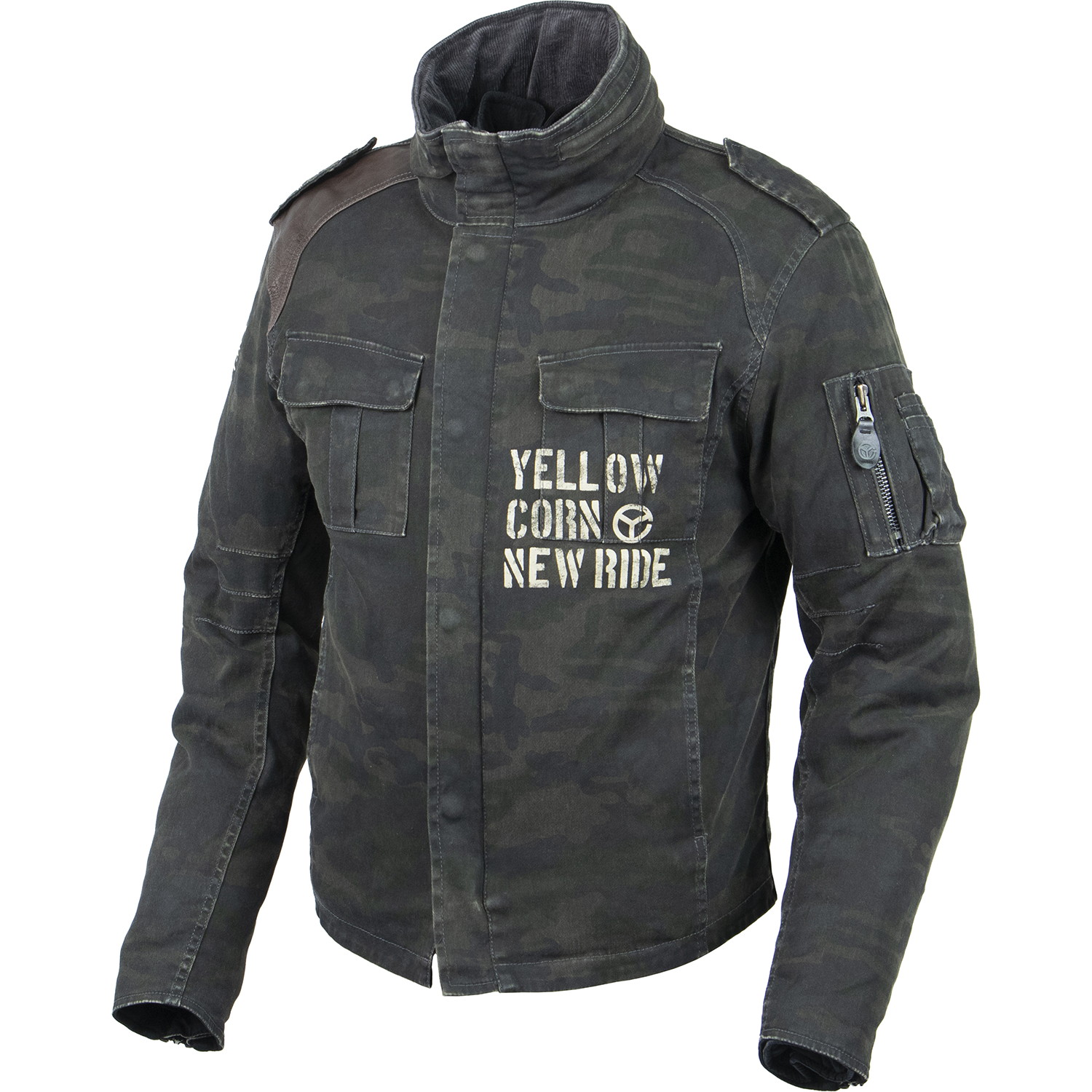 YeLLOWCORN NJ-5306 ウィンタージャケット カモフラージュ LL バイク
