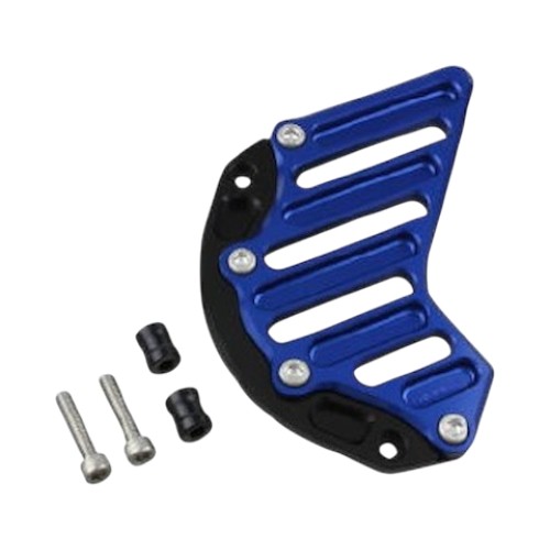 SHIFTUP ビレットスプロケットカバー ブラック/ブルー 260201-61 バイク｜パーツダイレクト店 7,762円