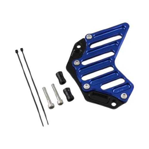 SHIFTUP ビレットスプロケットカバー ブラック/ブルー 290201-61 バイク|パーツダイレクト店
