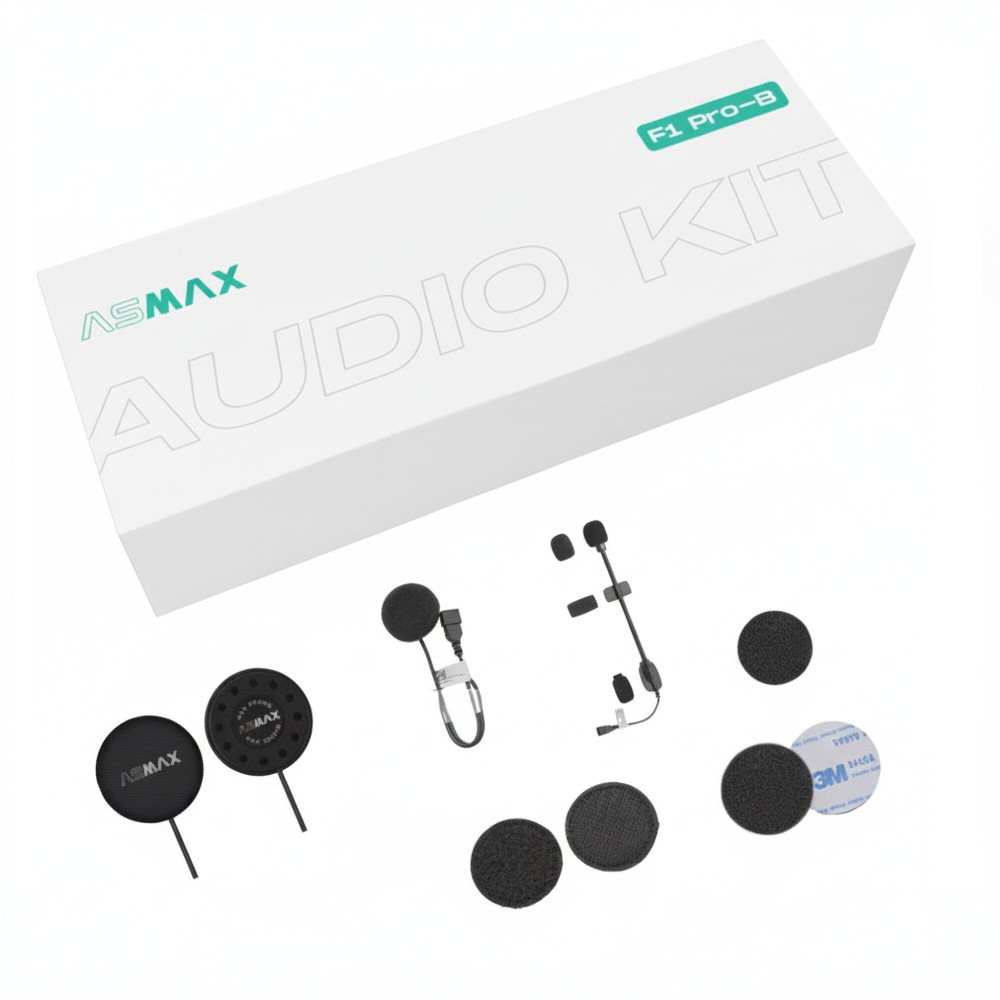 楽天市場】ASMAX F1 Pro バイク用 インカム ステラグレー 10人同時通話