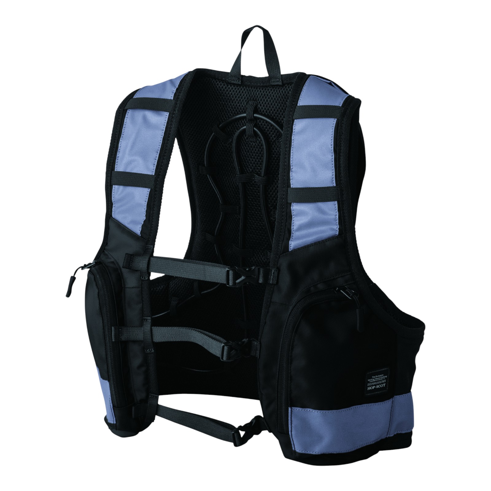 HOP-SCOT(ホップスコット) ハイビスICWベストプロXセット ブラック フリーサイズ ICW730 整備用品 作業服