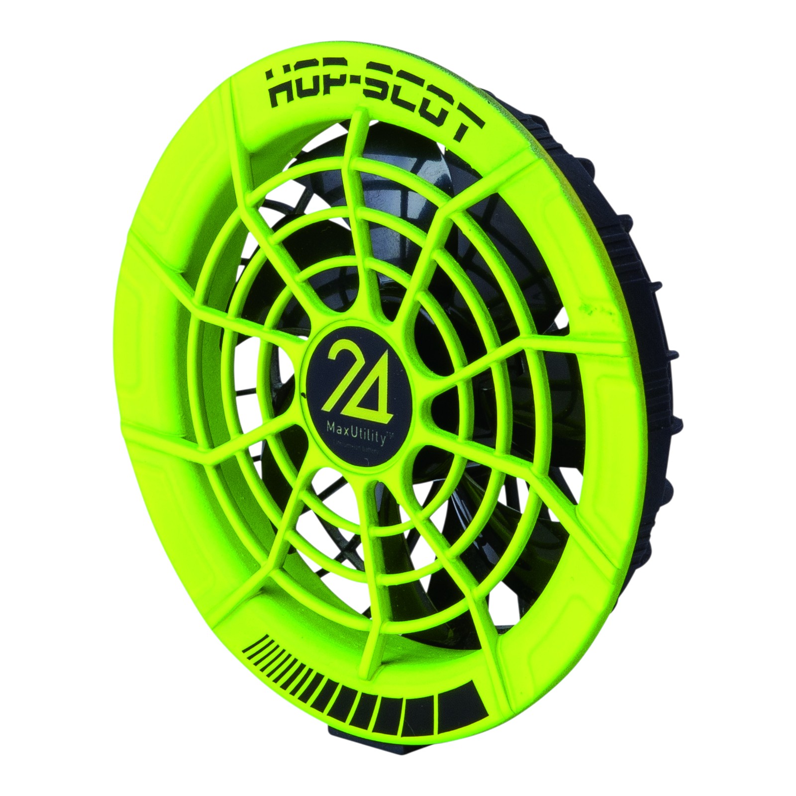 HOP-SCOT(ホップスコット) MAX.24V フリーアジャストファン ハイビスイエロー フリーサイズ 993006 整備用品 作業服