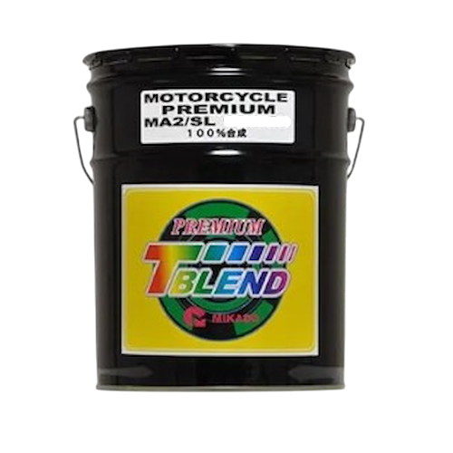 ミカド T-ブレンド PREMIUM MA2/SL 5W40 20L バイク 4サイクルエンジンオイル