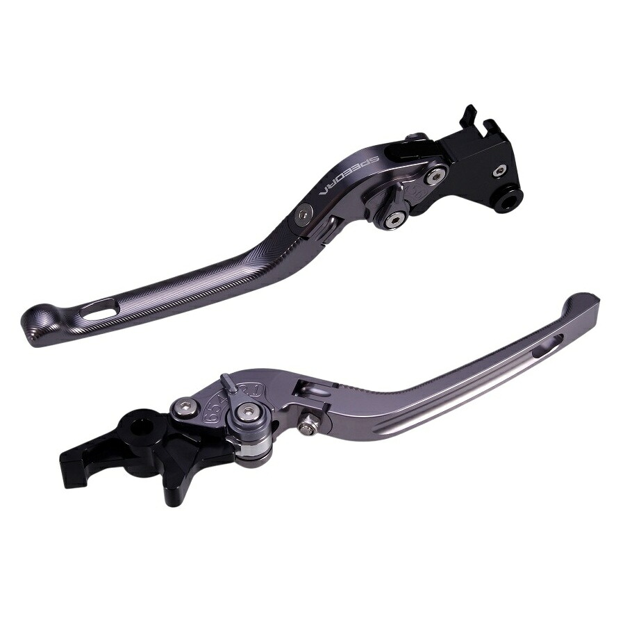 SPEEDRA(スピードラ) バイク ハンドル回り レバー アジャストレバー 3D可倒式 BMW用 チタン/チタン LVDGBM01TM-TM S1000R[21-25]｜S1000XR[20-25]｜F900R[20-25]｜F900XR[20-25]｜F900GS[24-25]｜F800GS[24-25]｜パーツダイレクト店