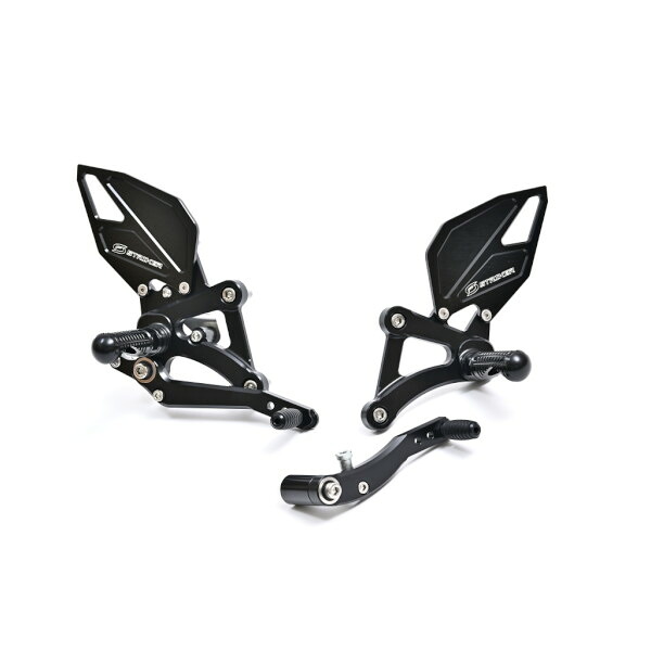 STRIKER(ストライカー) バイク フレーム回り ステップ・ステップゴム STRIKER FORTI ステップキット 4ポジション SS-FT2171B CB1000 ホーネット/SP
