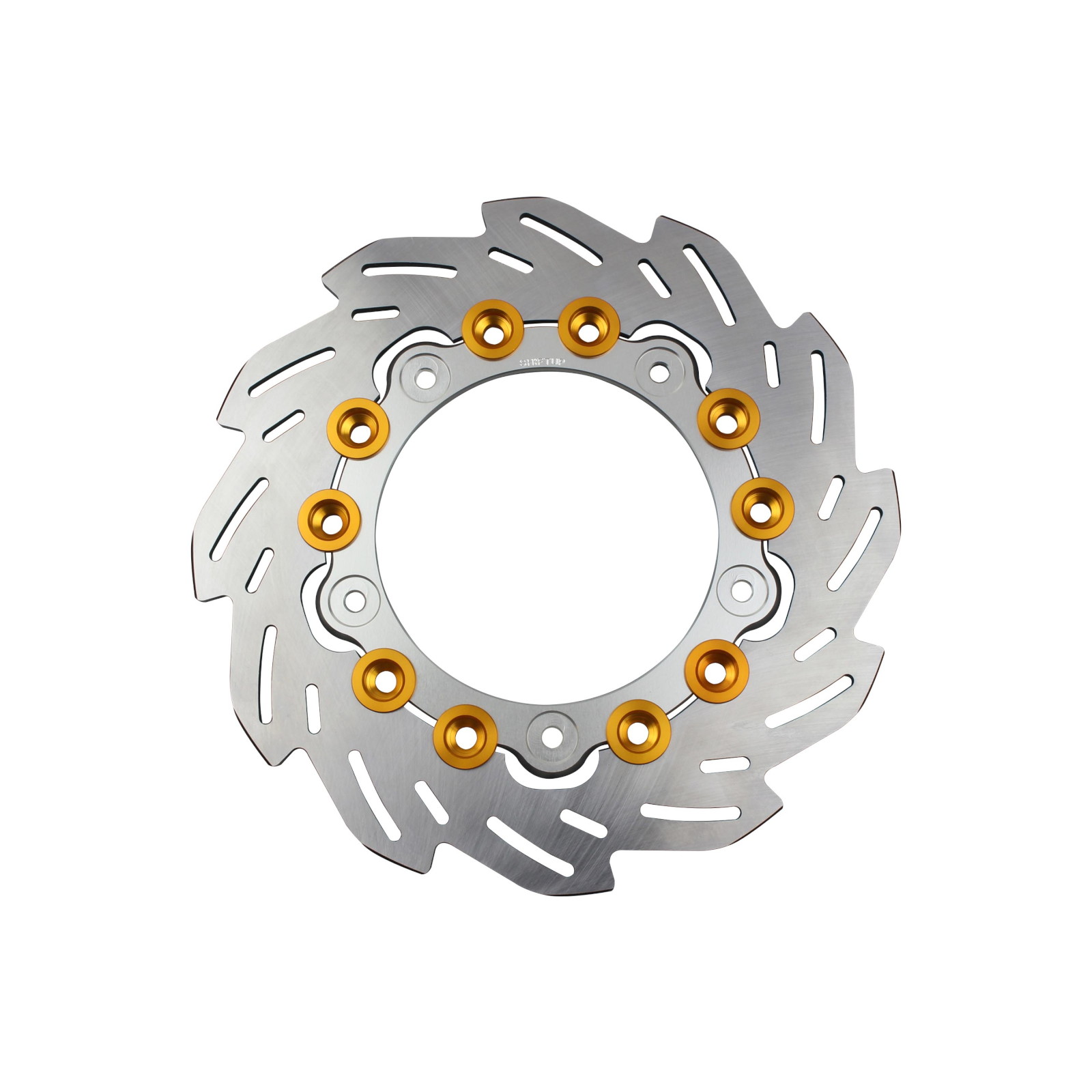 SHIFTUP(シフトアップ) バイク ブレーキ ディスクローター フロントウェーブディスクローター φ220mm(純正サイズ) シルバー/ゴールド 290054-03 モンキー125(JB03/JB05)[21-24]｜GROM(JC92)[21-24]｜DAX125(JB04/JB06)[23-25]｜パーツダイレクト店