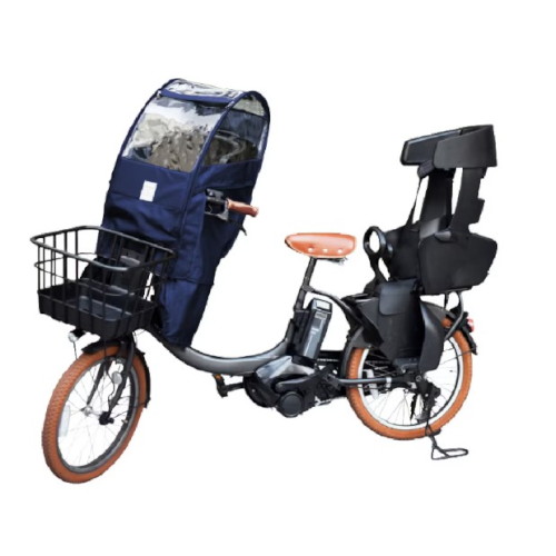 Sorayu(ソラーユ) 自転車 子供乗せ 子供乗せカバー・風防 moc002 フロントチャイルドシートレインカバー ネイビー moc002 NV