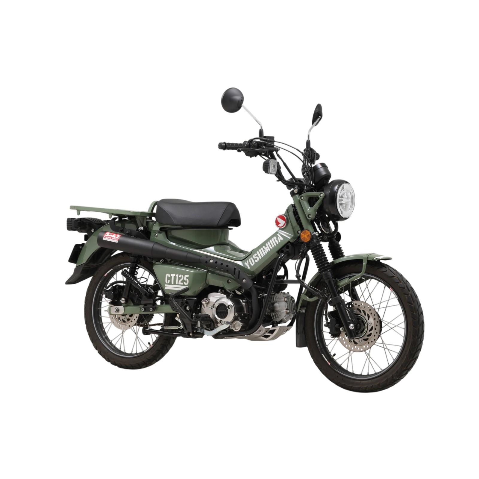 ヨシムラ(YOSHIMURA) バイク マフラー フルエキゾーストマフラー フルエキゾーストマフラー ストレート762サイクロン CT125 110A-46G-6X60 CT125(JA55/JA65)[20-25]