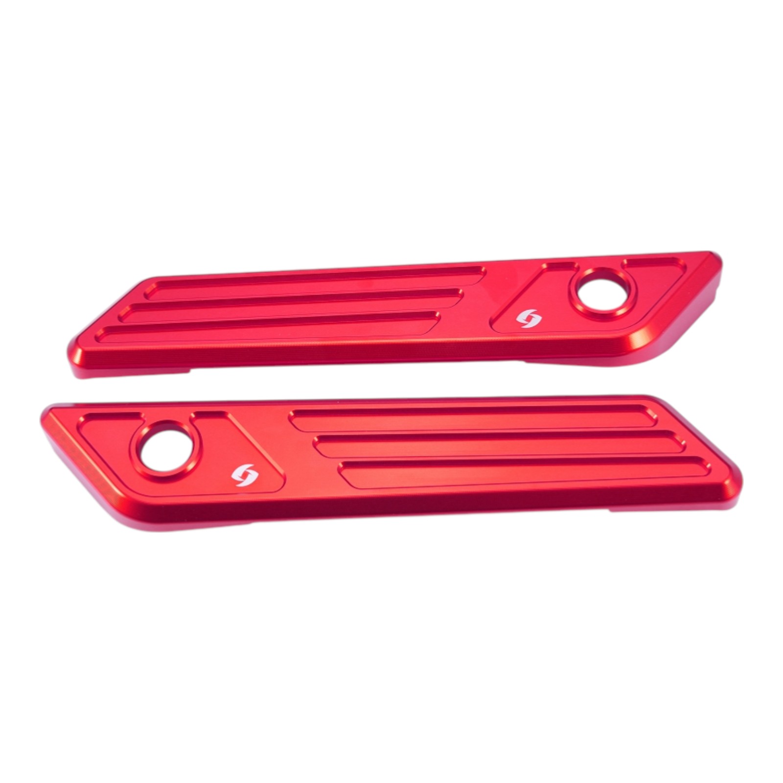 SPEEDRA(スピードラ) バイク 収納・BOX ケース・バッグアクセサリー サドルバッグラッチカバー 左右セット レッド ASBRCHD01RD FLTRX ロードグライド[2024-]｜FLTRXSE CVOロードグライド[2024-]｜FLTRXSTSE CVOロードグライドST[2024-]｜FLHX ストリートグライド[2024-] 20,625円