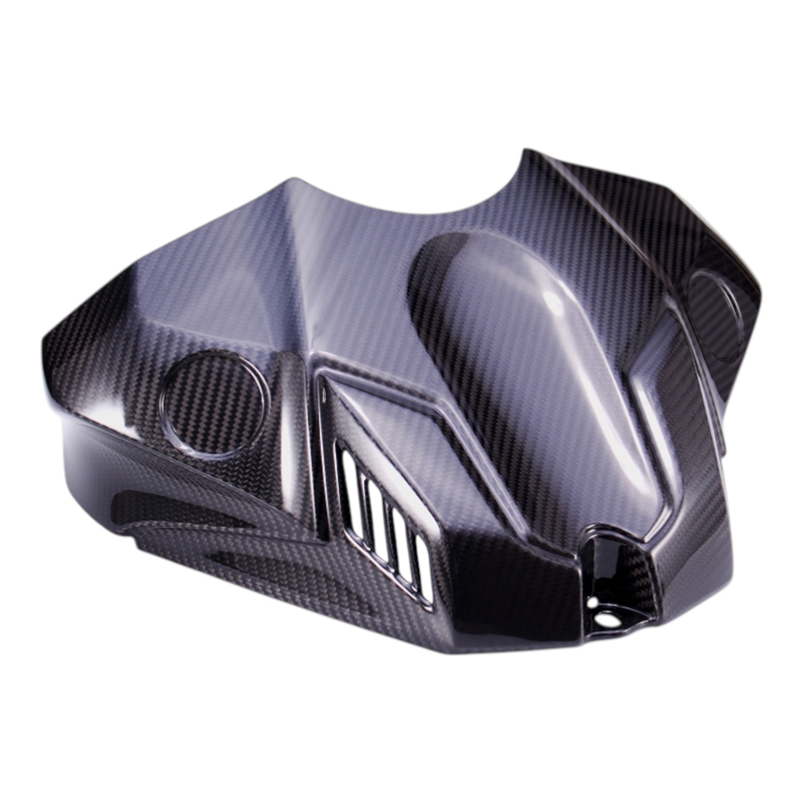 SPEEDRA(スピードラ) バイク 外装 外装パーツ タンクトップカバー ドライカーボン 綾織り/艶消し CYA1402TM YZF-R1[20-26]｜YZF-R1M[20-26]｜パーツダイレクト店