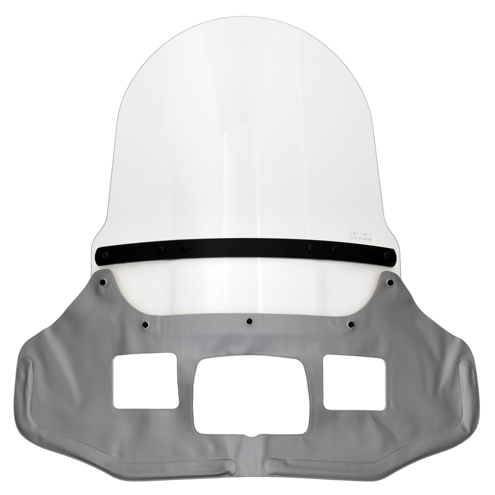 旭風防(af) バイク 風防 ポピュラー1D PD07-PC ウインドシールド クリア バーディー50/バーディー50 デラックス/2サイクル/4サイクル/新聞仕様/セル付 PD07-PC バーディー50(2サイクル)(BA14A)｜バーディー50 新聞仕様(2サイクル)(BA14A)｜バーディー50(4サイクル)(BA41
