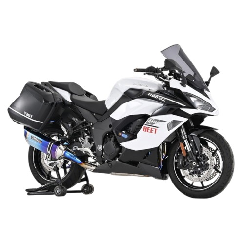 BEET(ビート) バイク NASSERT Evolution GT T-2(P) パニアケース対応マフラー パープルゴールド Ninja1100SX(2025-) 0260-KI6-PG Ninja1100SX(ZXT10H)[2025-]※パニアケース対応 マフラー フルエキゾーストマフラー