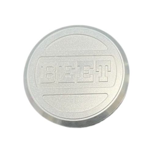 BEET(ビート) バイク ラジエターキャップカバー (2LINE) 汎用 シルバー 0430-K00-29 ラジエータ・冷却系 ラジエーターキャップ