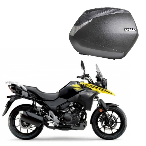 SHAD(シャッド) バイク 【セット品】SH36 サイドケース カーボン+フィッティングキット Vストローム250(17-26) 収納・BOX Vストローム250[17-26]｜パーツダイレクト店
