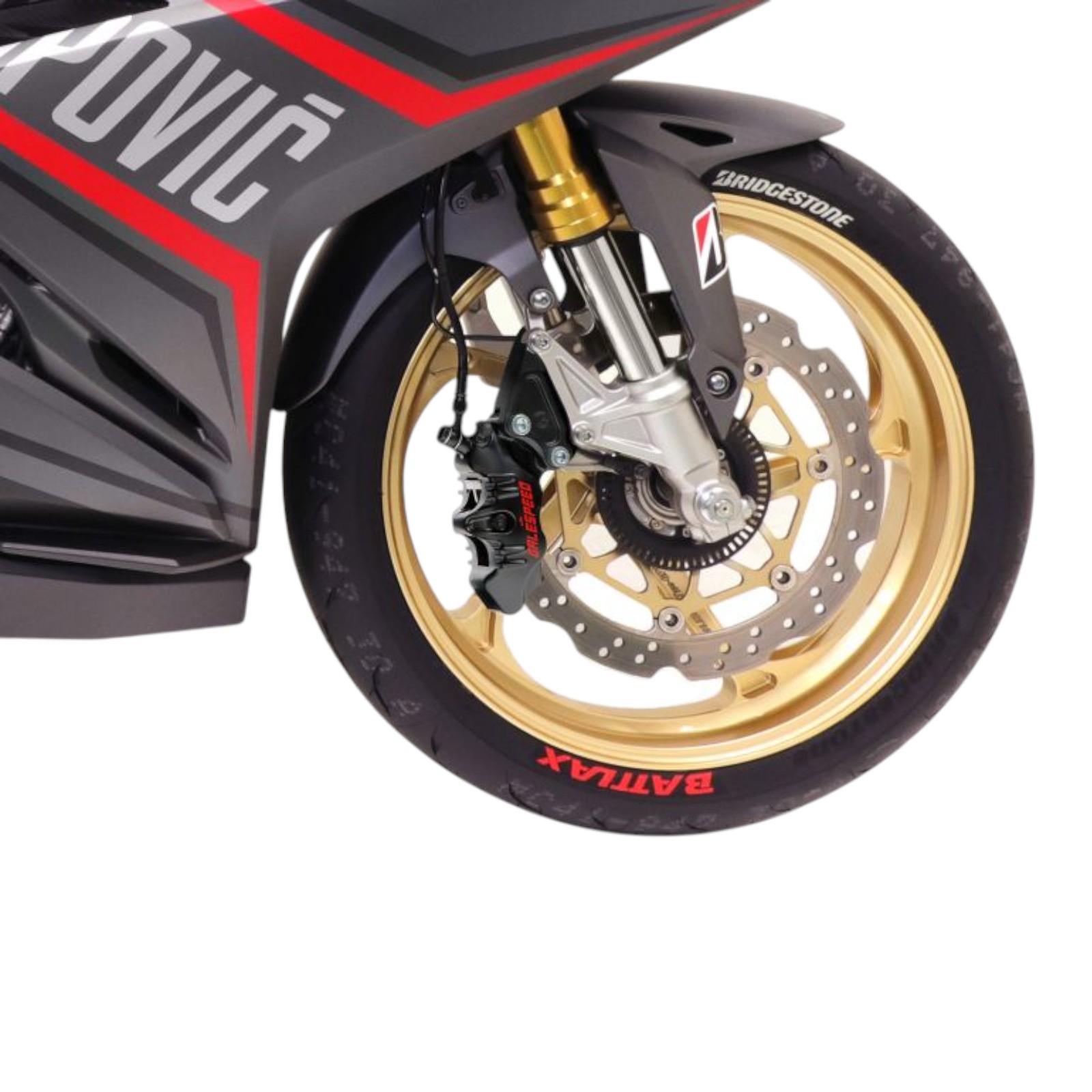 ACTIVE(アクティブ) キャリパーサポート 40mmピッチ&STDローター径用 ブラック CBR250RR 1471106B CBR250RR(ABS)[17-23] バイク キャリパーサポート・カラー・ボルト｜パーツダイレクト店