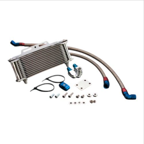 ACTIVE(アクティブ) オイルクーラーキット(サイド廻し) ラウンド #8 9-13R Z1000J/Z1000R AC14037313 Z1000J｜Z1000R バイク オイルクーラーセット｜パーツダイレクト店