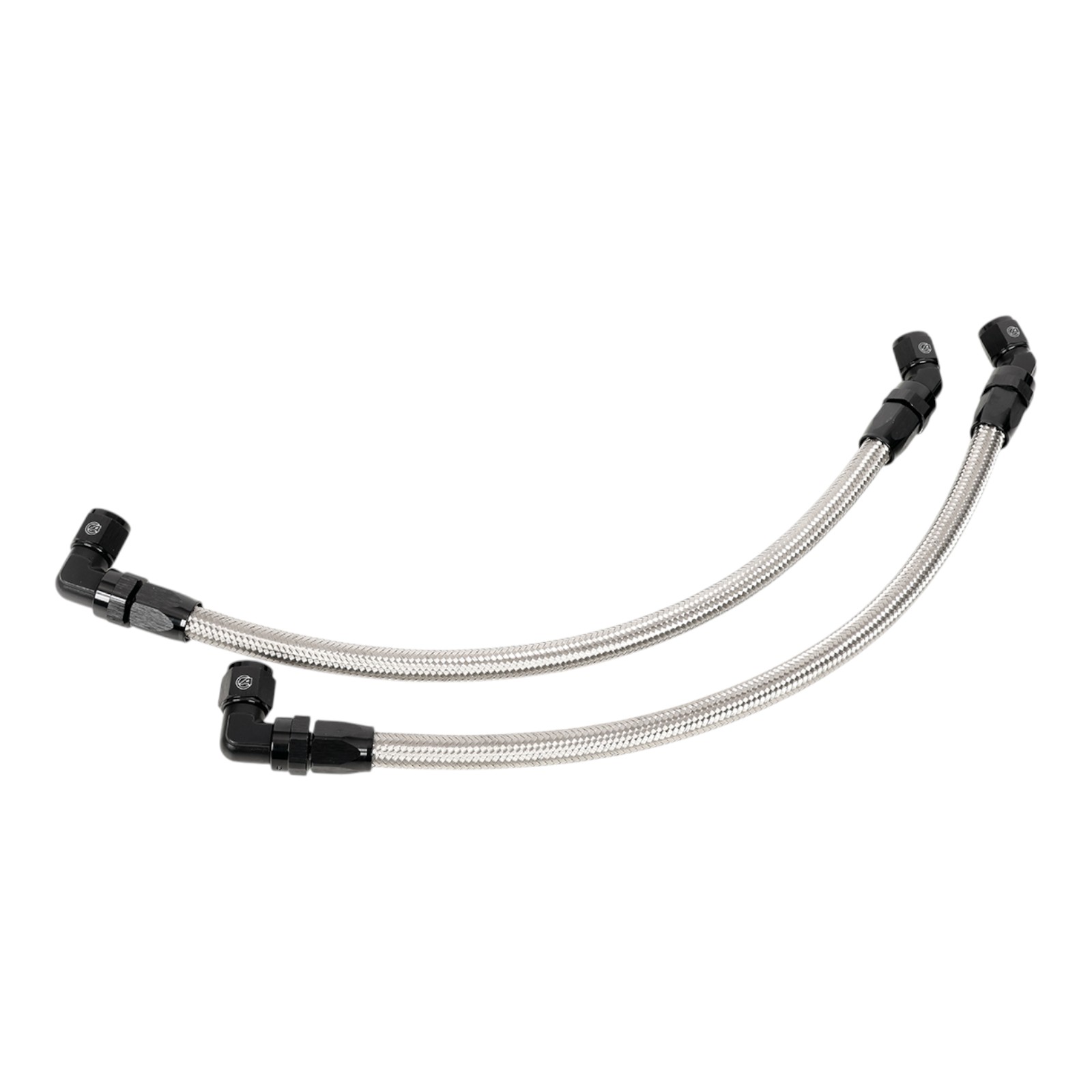 ACTIVE(アクティブ) ストレートオイルクーラーホースセット #8 12-13R ブラック仕様 XJR1300 AC14053221B XJR1300[98-15]｜XJR1200[94-97] バイク オイルクーラーホース｜パーツダイレクト店